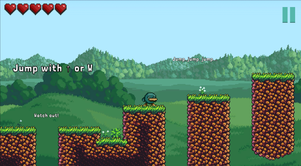 MoreSall Screenshot - Jumping platforms